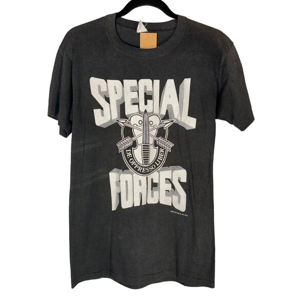 Vintage Special Forces Shirt 1990s Military Tee - Picture 1 of 3